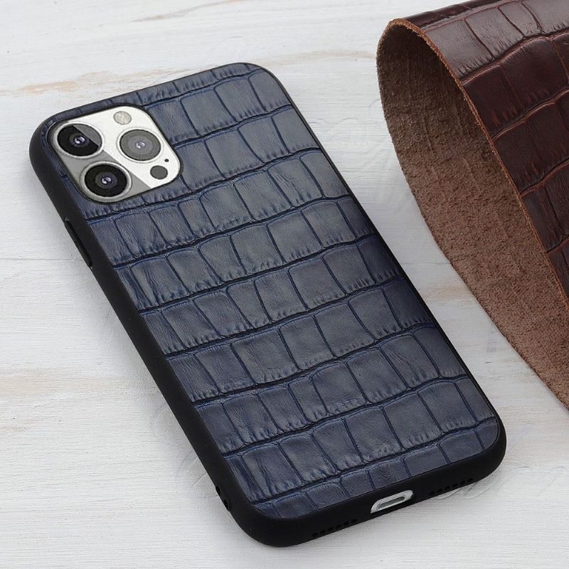 Coque iPhone 13 Pro Chic Croco