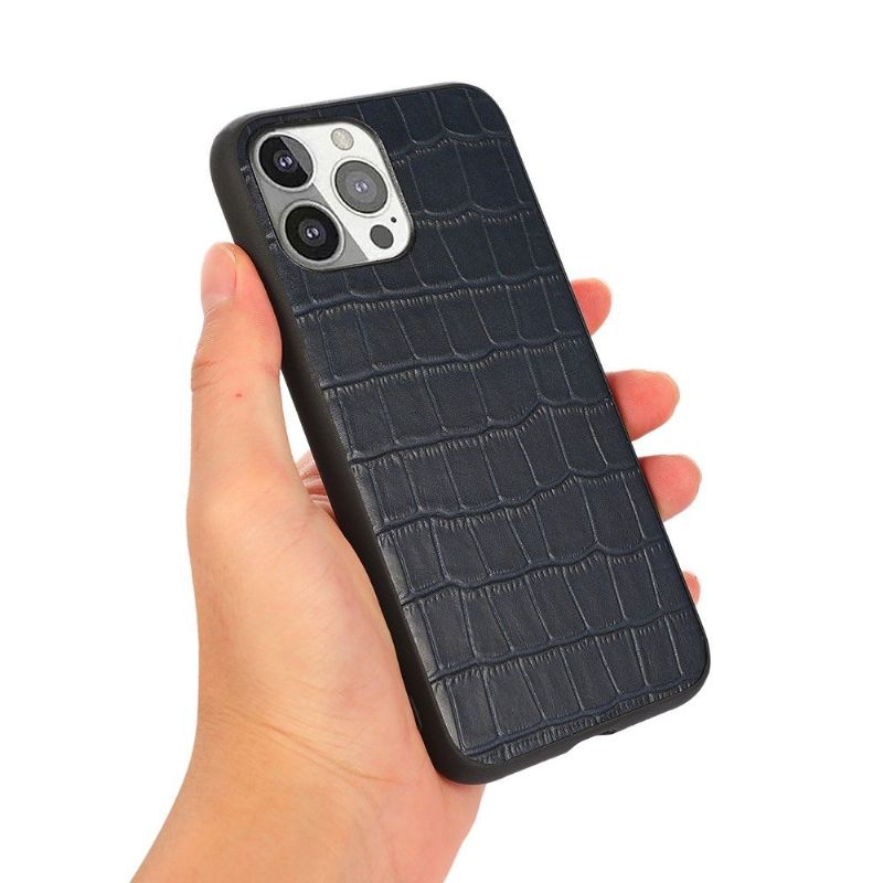 Coque iPhone 13 Pro Chic Croco