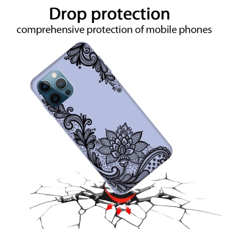 Coque iPhone 13 Pro Claudette dentelle