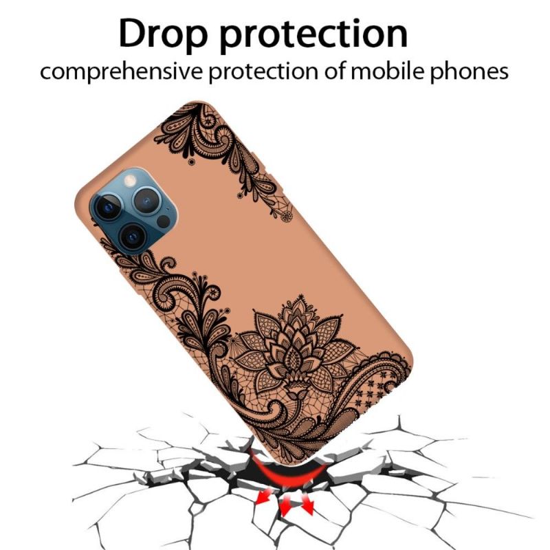 Coque iPhone 13 Pro Claudette dentelle