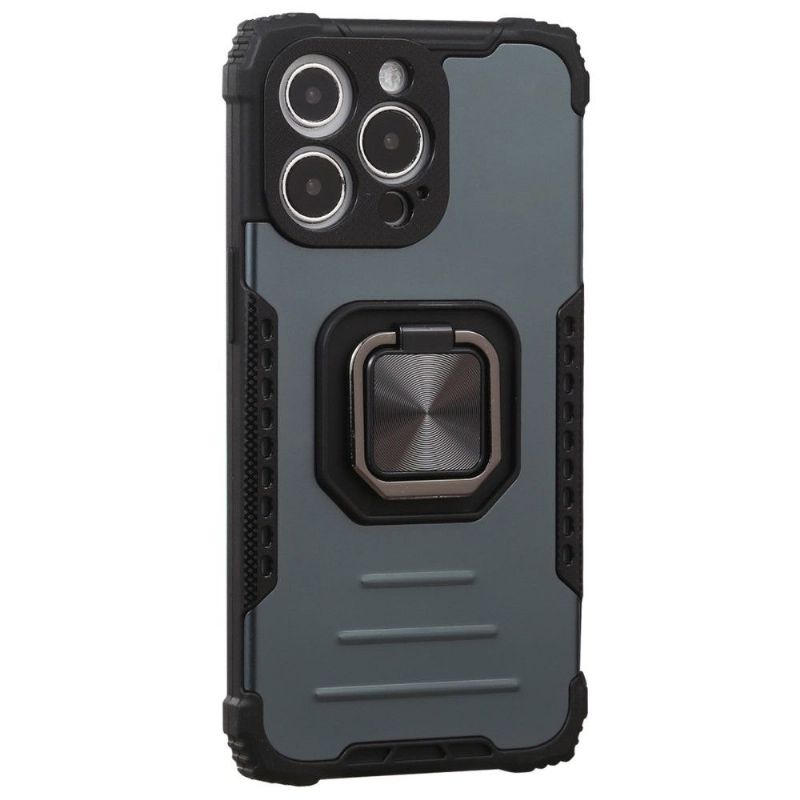 Coque iPhone 13 Pro à cordon et anneau rotatif