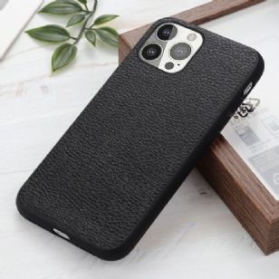 Coque iPhone 13 Pro cuir grainé