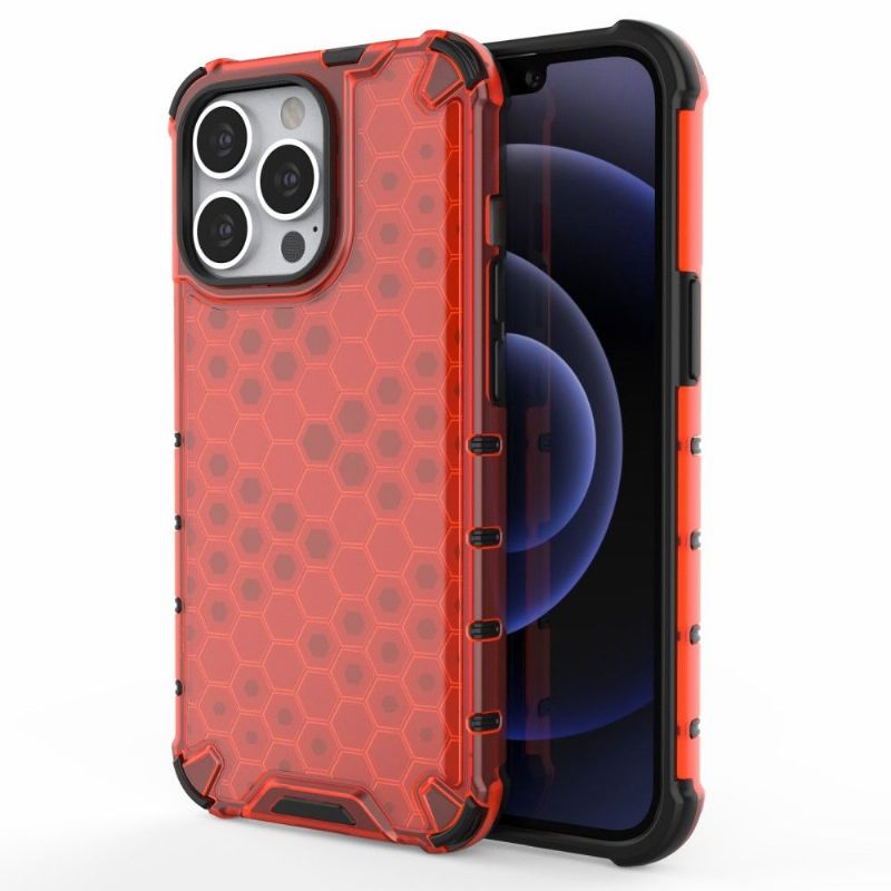 Coque iPhone 13 Pro Design Nid d'abeille