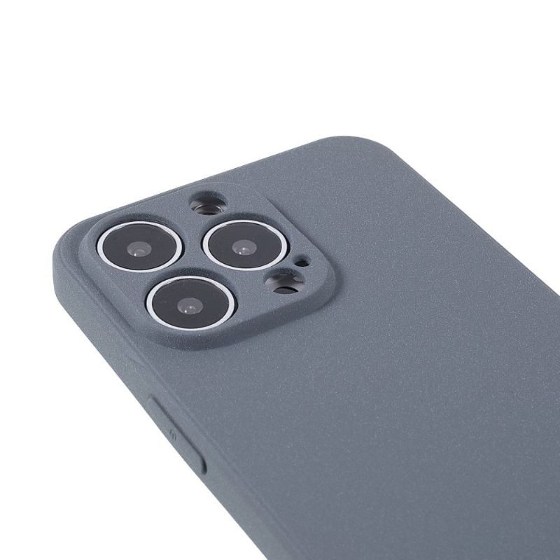 Coque iPhone 13 Pro effet givré en silicone