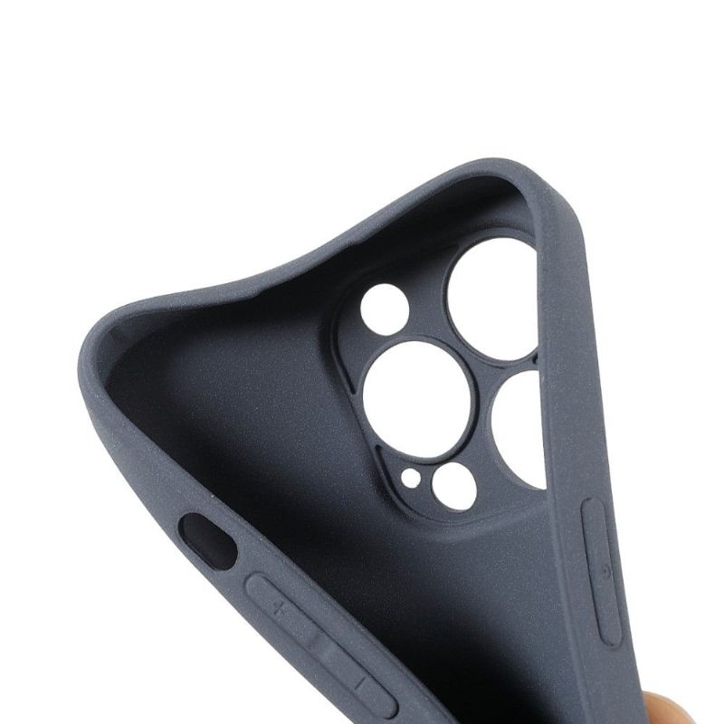 Coque iPhone 13 Pro effet givré en silicone