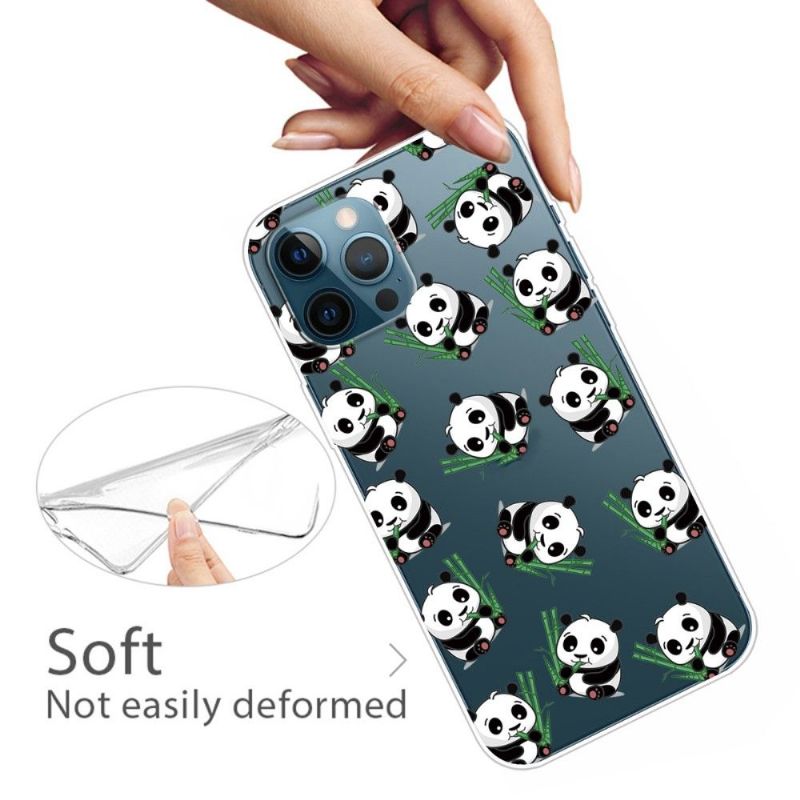 Coque iPhone 13 Pro Happy Pandas