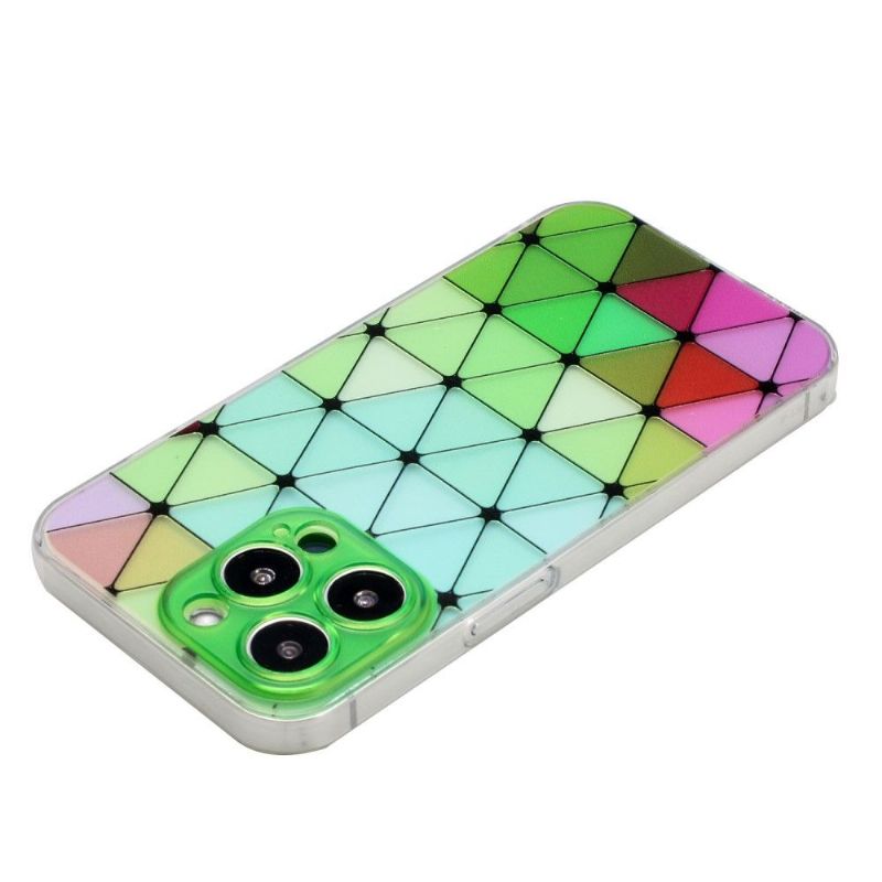 Coque iPhone 13 Pro MONA Rhombus