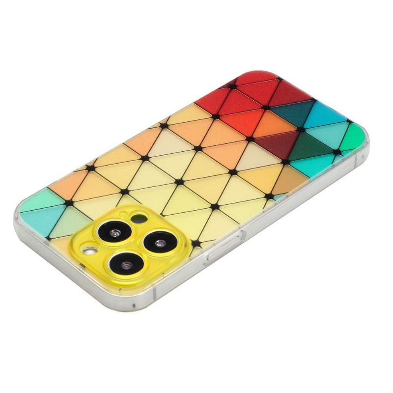 Coque iPhone 13 Pro MONA Rhombus