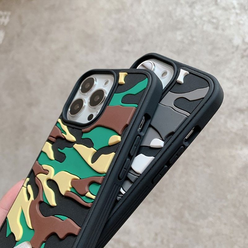 Coque iPhone 13 Pro Rugged Camouflage Militaire