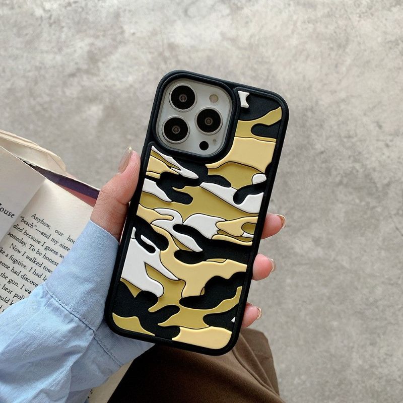 Coque iPhone 13 Pro Rugged Camouflage Militaire