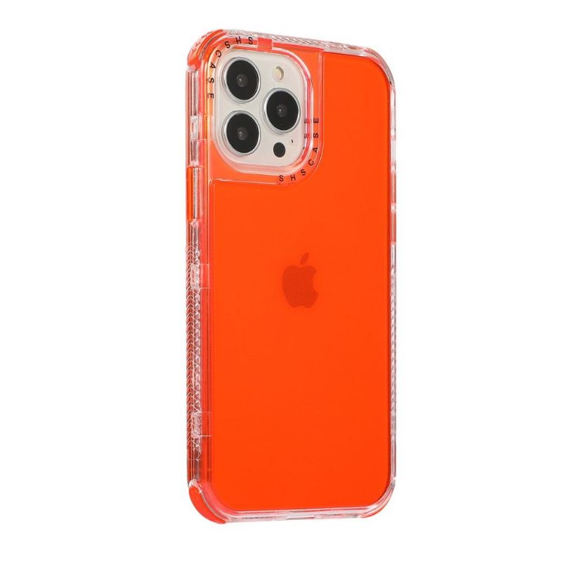 Coque iPhone 13 Pro semi transparent couleur