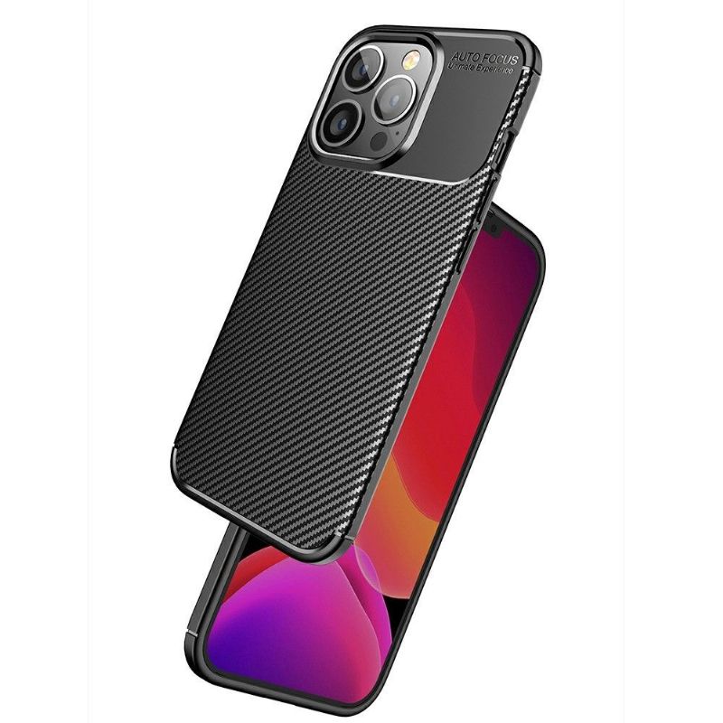 Coque iPhone 13 Pro style fibre de carbone