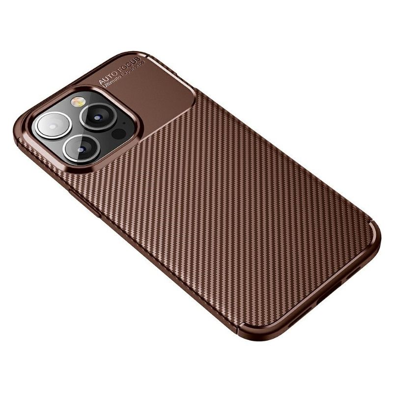 Coque iPhone 13 Pro style fibre de carbone