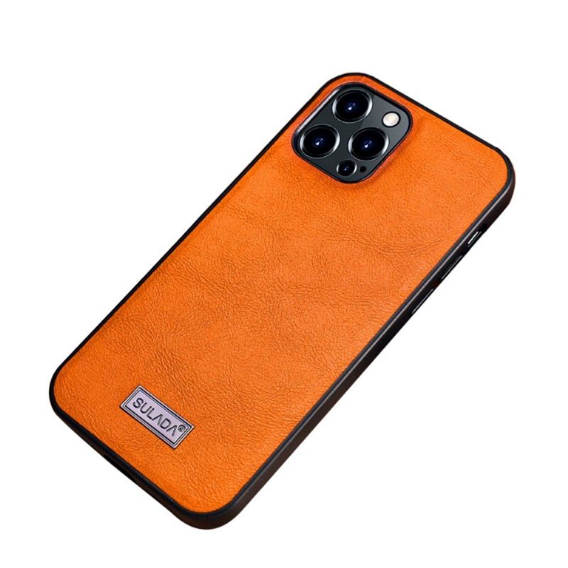 Coque iPhone 13 Pro SULADA Effet Cuir