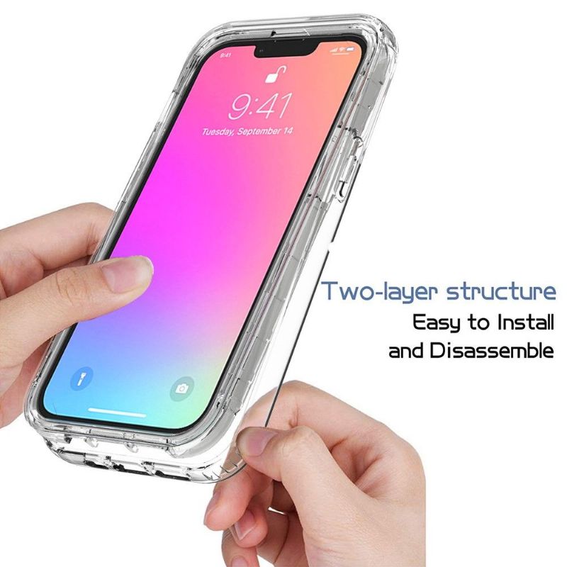 Coque iPhone 13 Pro Transparent Dégradé Antichocs