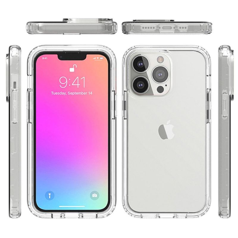 Coque iPhone 13 Pro Transparent Dégradé Antichocs