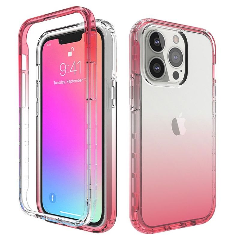 Coque iPhone 13 Pro Transparent Dégradé Antichocs