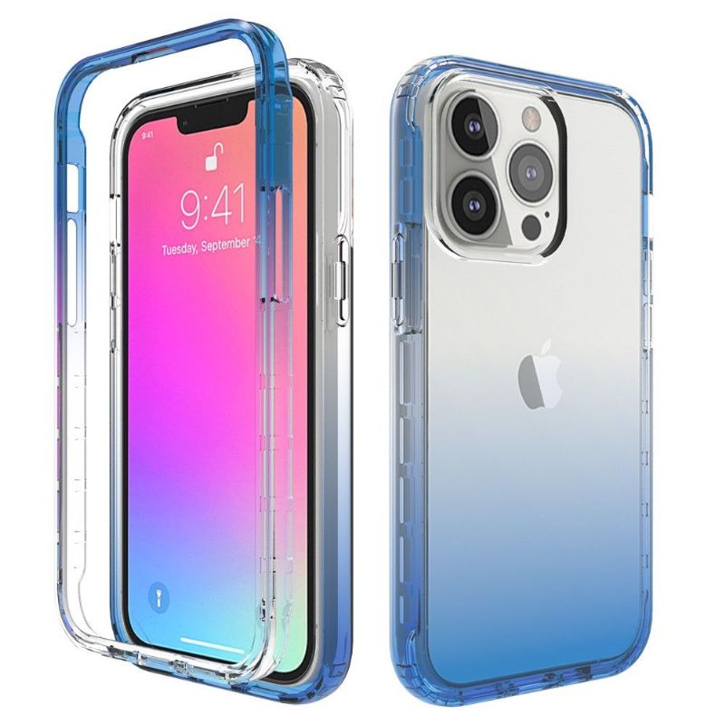 Coque iPhone 13 Pro Transparent Dégradé Antichocs