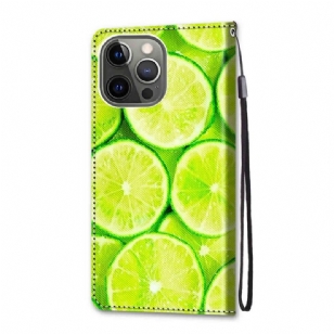 Housse iPhone 13 Pro Citron