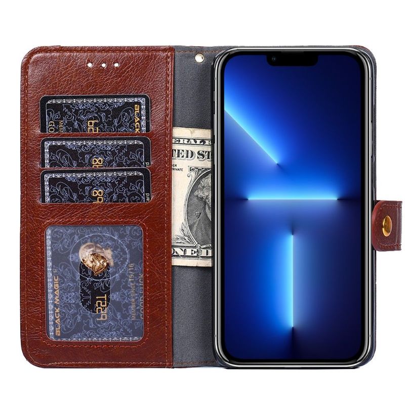 Housse iPhone 13 Pro Porte-monnaie simili cuir