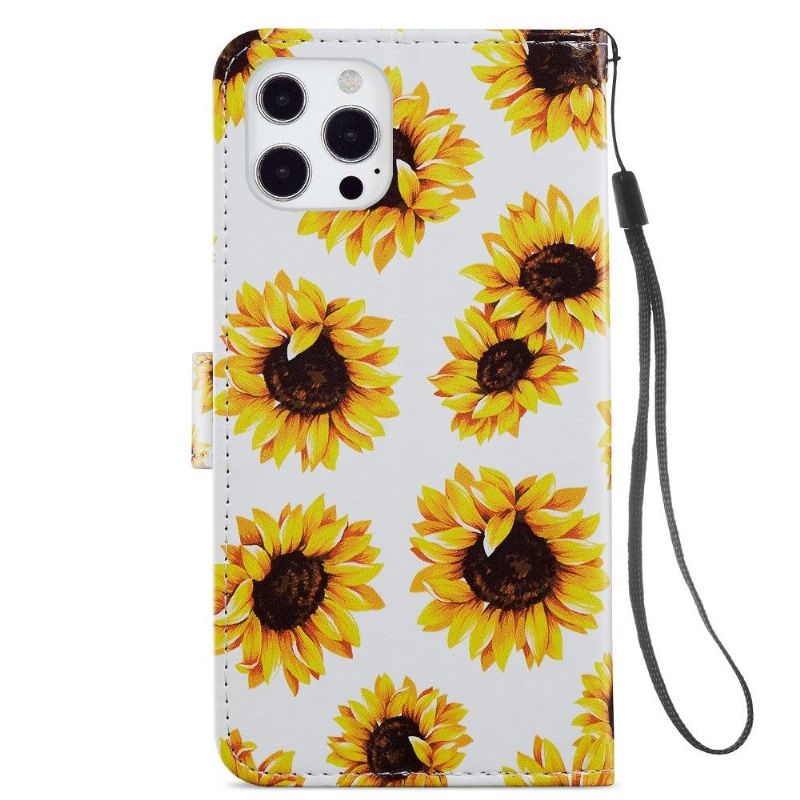 Housse iPhone 13 Pro Tournesol Fleur