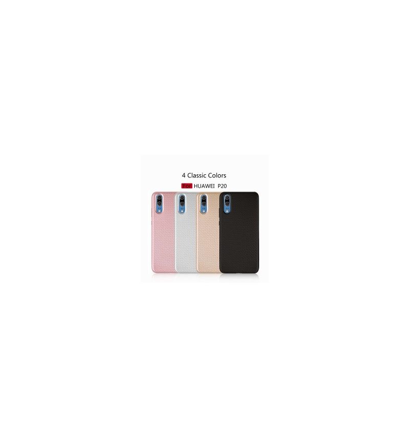 Coque Huawei P20 Fibre de carbone