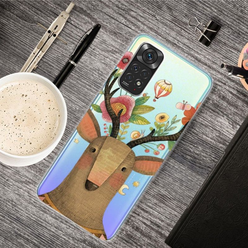 Coque Xiaomi Redmi Note 11 Pro 4G / 5G Illustration Cerf