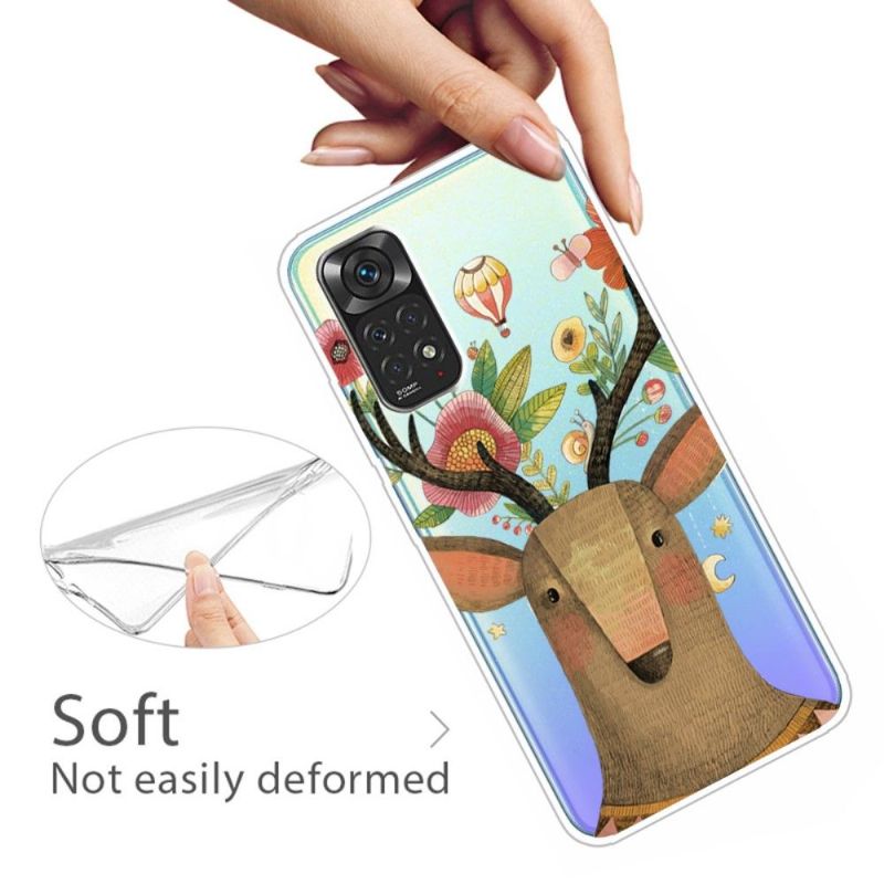 Coque Xiaomi Redmi Note 11 Pro 4G / 5G Illustration Cerf