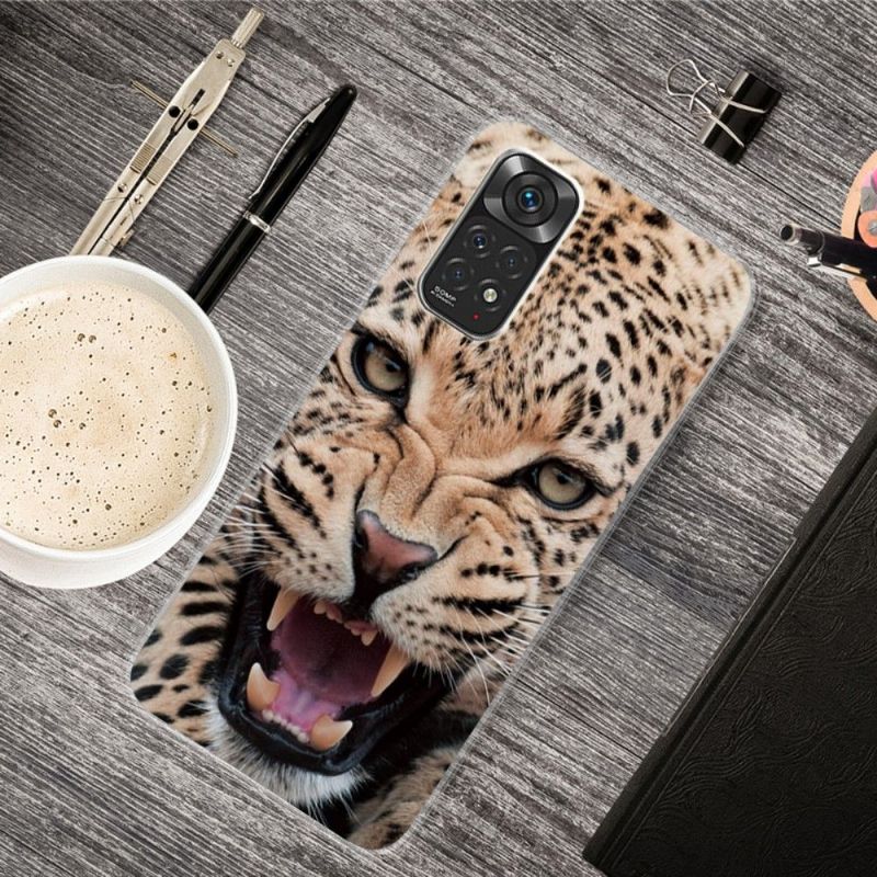 Coque Xiaomi Redmi Note 11 Pro 5G / 4G Leopard Rugissant