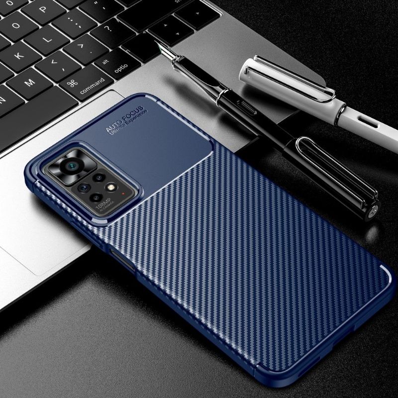 Coque Xiaomi Redmi Note 11 Pro / Note 11 Pro 5G Karbon Classy en Silicone