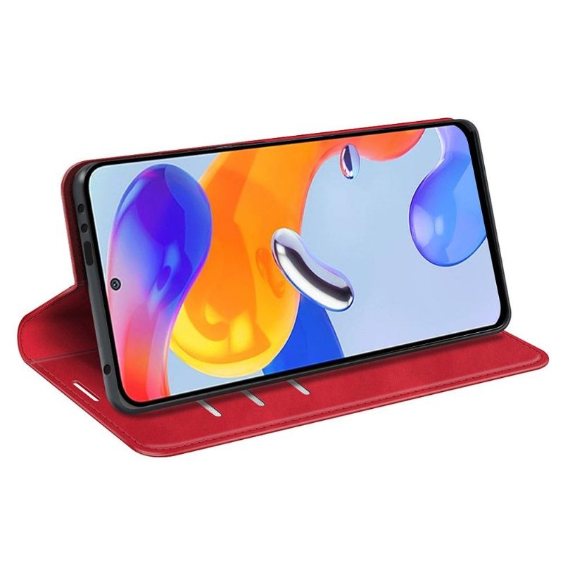 Étui Xiaomi Redmi Note 11 Pro 4G / 5G simili cuir fonction stand