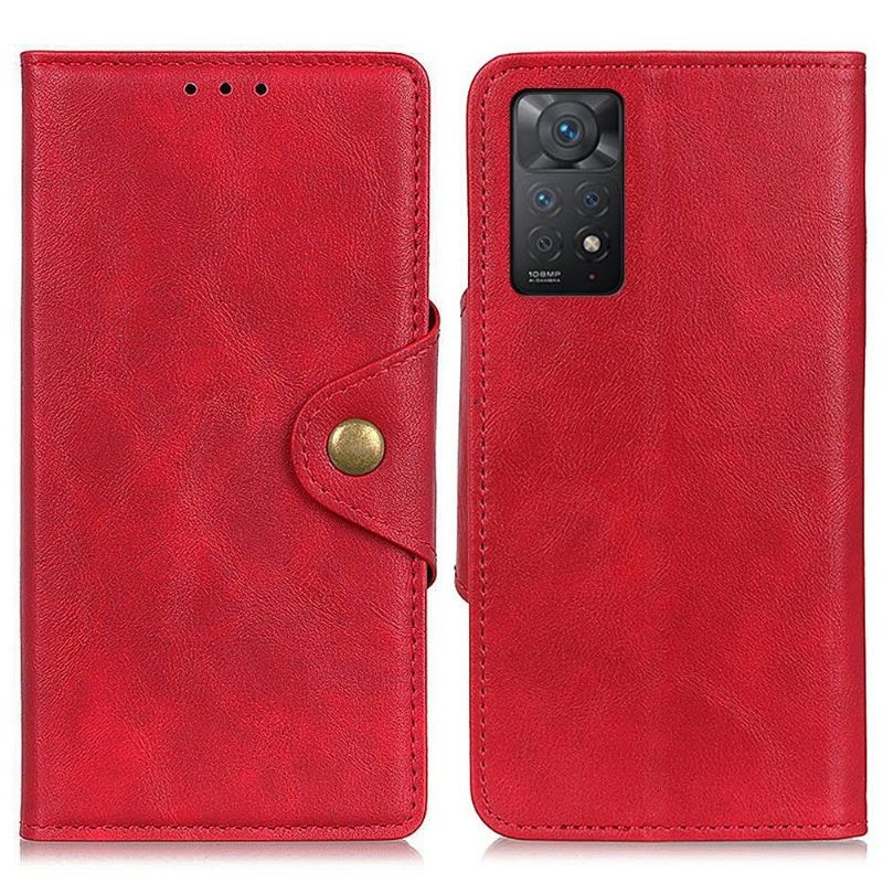 Housse Xiaomi Redmi Note 11 Pro 4G / 5G Full Protect Simili Cuir Mat