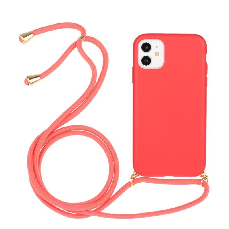 Coque iPhone 11 avec cordon bandoulière