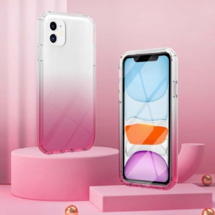 Coque iPhone 11 dégradée avec verre trempé