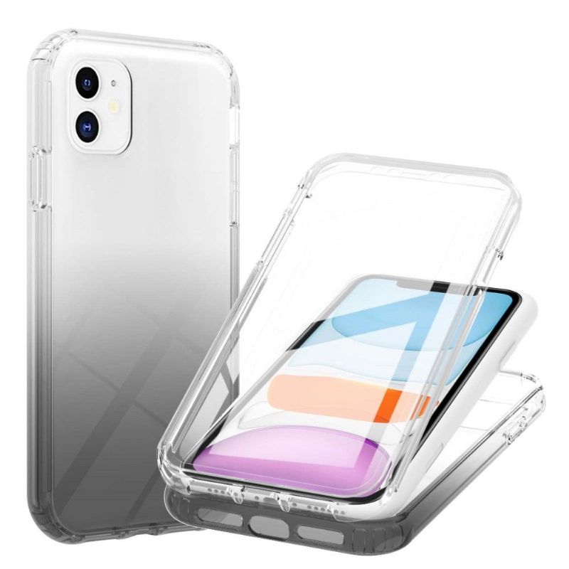 Coque iPhone 11 dégradée avec verre trempé