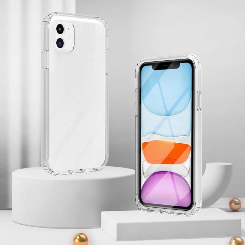 Coque iPhone 11 dégradée avec verre trempé