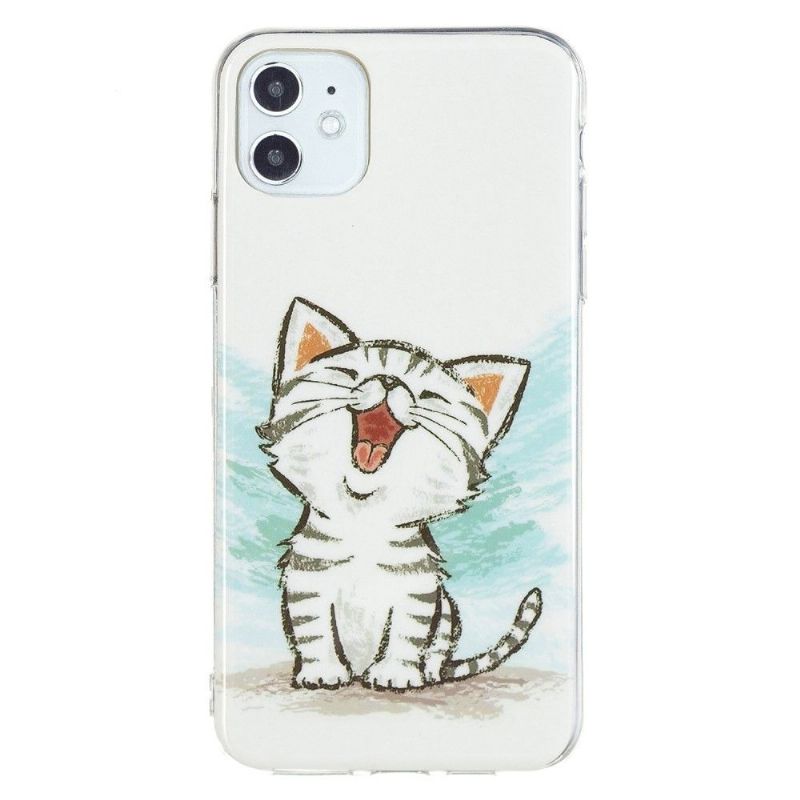 Coque iPhone 11 Fluorescente Chat content