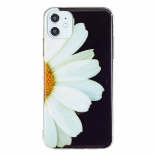 Coque iPhone 11 Fluorescente Marguerite