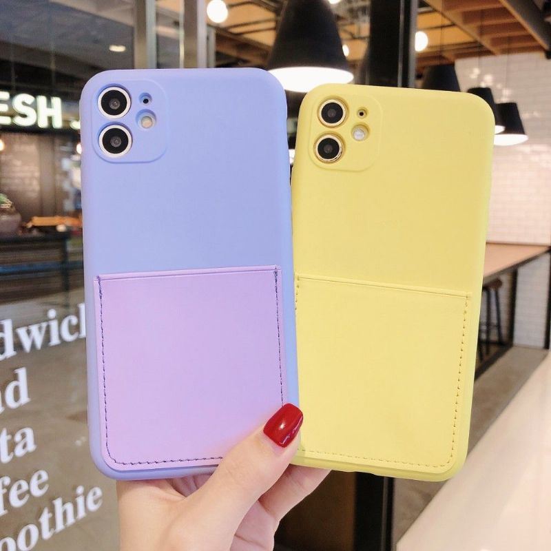 Coque iPhone 11 Mia silicone porte carte