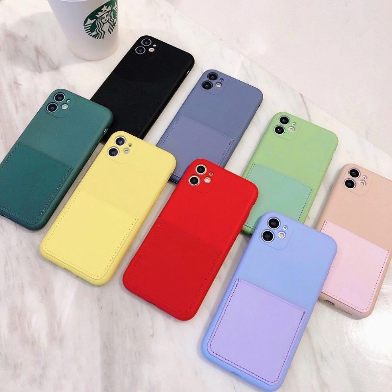 Coque iPhone 11 Mia silicone porte carte