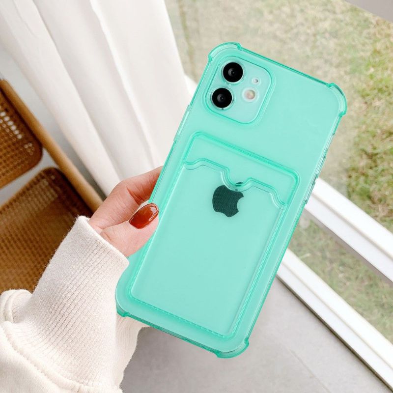 Coque iPhone 11 Transparente Porte Carte