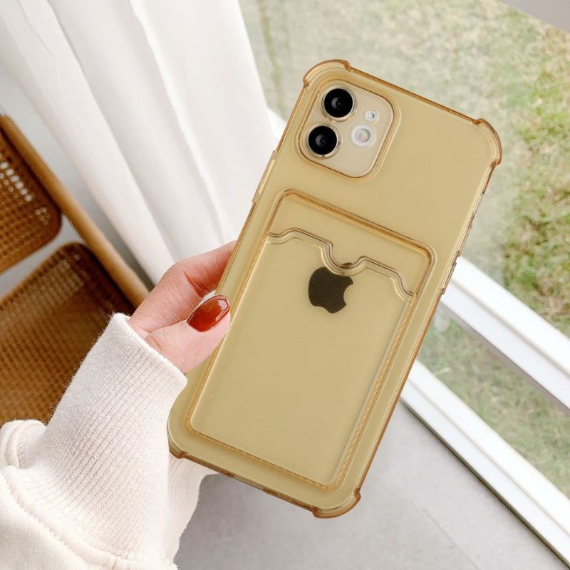 Coque iPhone 11 Transparente Porte Carte