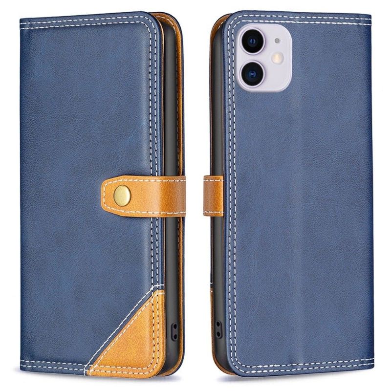 Housse iPhone 11 BINFEN Series-8 Coutures Apparentes