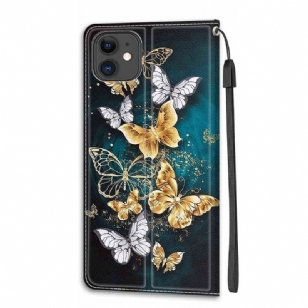 Housse iPhone 11 Butterflies