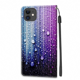 Housse iPhone 11 Gouttes d'eau