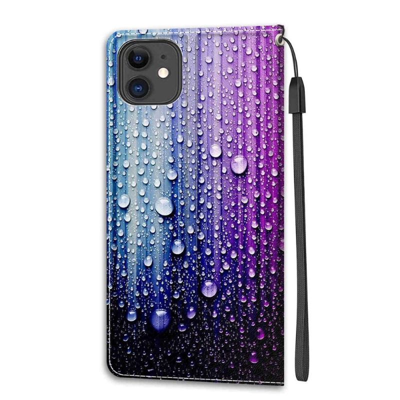 Housse iPhone 11 Gouttes d'eau