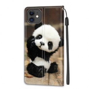 Housse iPhone 11 Petit Panda