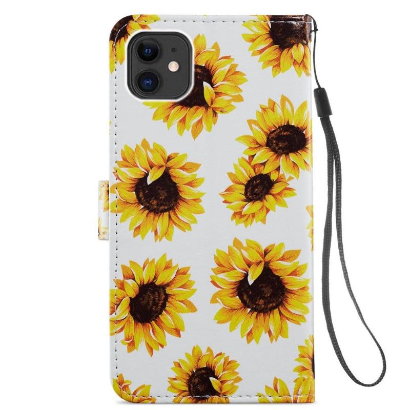 Housse iPhone 11 Tournesol Fleur