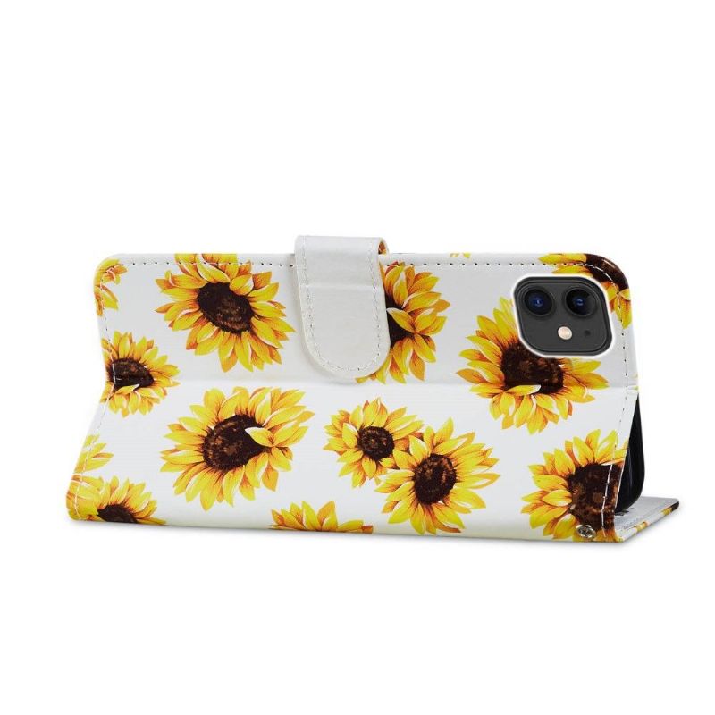 Housse iPhone 11 Tournesol Fleur