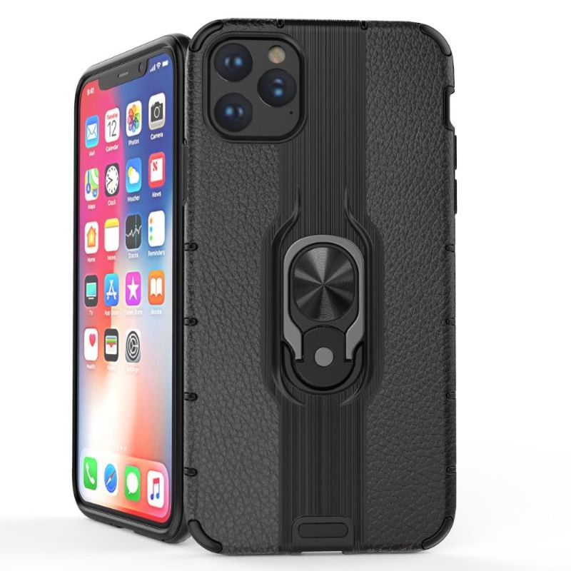 iPhone 11 - Coque effet cuir avec support intégré